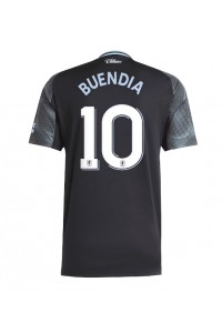 Aston Villa Emiliano Buendia #10 Voetbaltruitje Uit tenue 2025-26 Korte Mouw